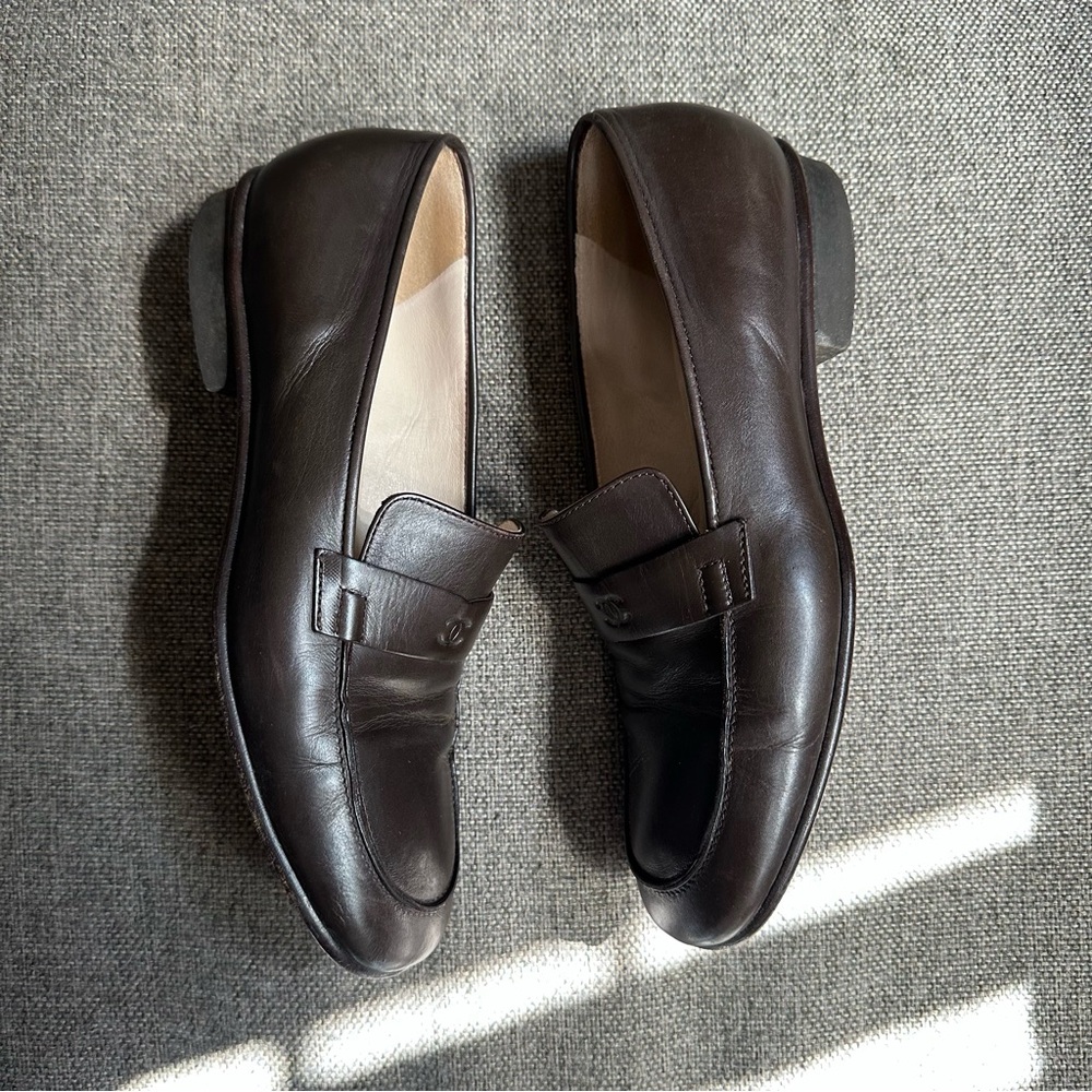 Vintage Chanel brown loafers - Picture 4 of 6